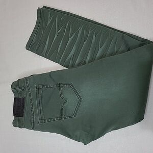 Barabas green water wave jeans